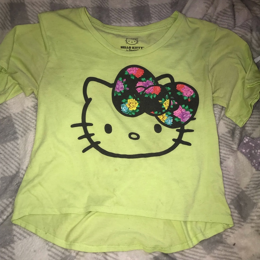Hello kitty midi crop top